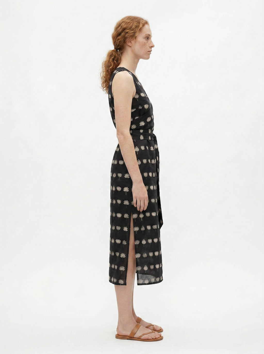 Lotus Wrap Dress