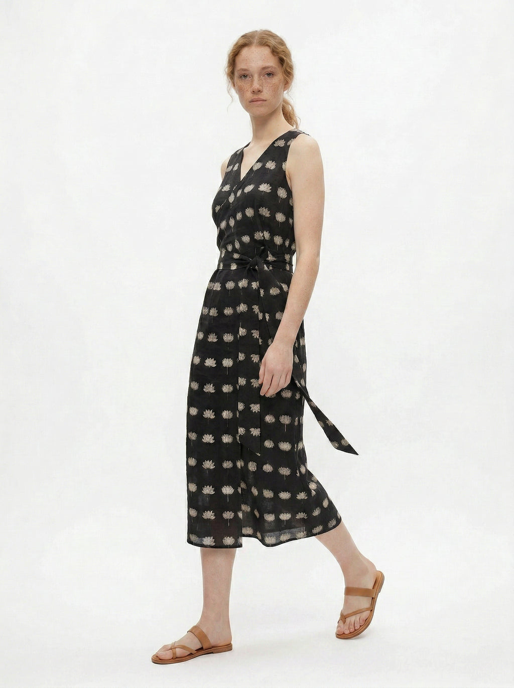 Lotus Wrap Dress